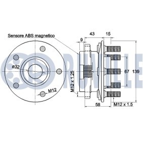 Rollensatz, Zahnriemen 5522751 von RUVILLE günstig für 62,64 € online kaufen