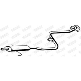 Acquista Marmitta centrale da WALKER 15031 a buon mercato per soli 78,56 €