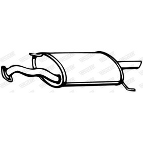Compre Silenciador de escape de WALKER online para Camry Familiar (_V2_) a precios moderados