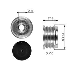 Comprar Rueda libre de alternador de GATES OAP7075 a bajo precio de 57,00 €