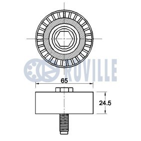 Wasserpumpe 65213 von RUVILLE günstig für 47,45 € online kaufen