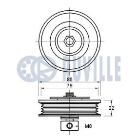 Comprar Juego de cojinete de rueda de RUVILLE 6042 a bajo precio de 219,61 €