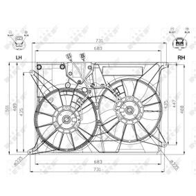 Comprar Ventilador de motor de NRF 47574 a bajo precio de 222,59 €