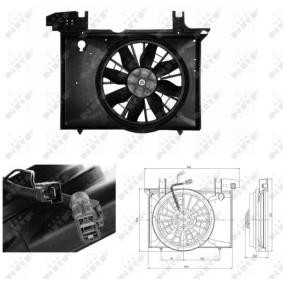 Compre Ventilador de radiador da NRF 47703 a um preço baixo por 115,18 €