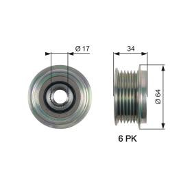 Comprar Rueda libre de alternador de GATES OAP7167 a bajo precio de 56,41 €