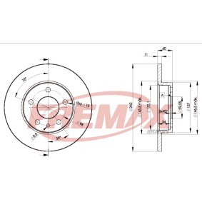 Achetez des Disque de frein FREMAX BD-1437 à prix pour 39,50 €