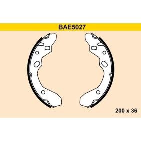 Comprar Juego de zapatas de frenos de Barum BAE5027 a bajo precio de 40,77 €