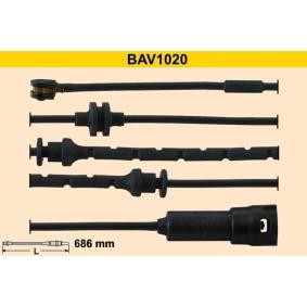Compre Contacto avisador, desgaste da pastilha de travão da Barum BAV1020 a um preço baixo por 14,49 €