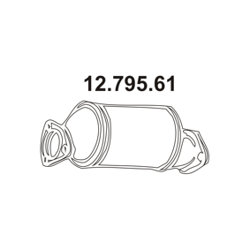 Katalysator 12.795.61 von EBERSPÄCHER günstig für 340,39 € online kaufen