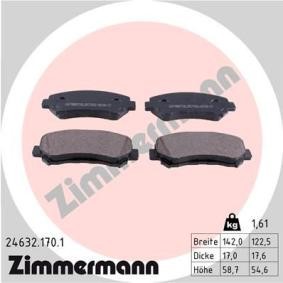 Acquista Kit pastiglie freni da ZIMMERMANN 24632.170.1 a buon mercato per soli 53,95 €