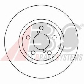 Compre Discos de freno de A.B.S. online para IMPREZA Fastback a precios moderados