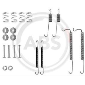 Achetez des Kit d'accessoires, mâchoire de frein A.B.S. 0628Q à prix pour 10,83 €