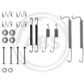 Achetez des Kit d'accessoires, mâchoire de frein A.B.S. 0629Q à prix pour 6,30 €
