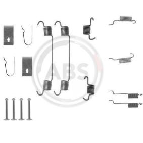 Achetez des Kit d'accessoires, mâchoires de frein de stationnement A.B.S. 0790Q à prix pour 16,69 €