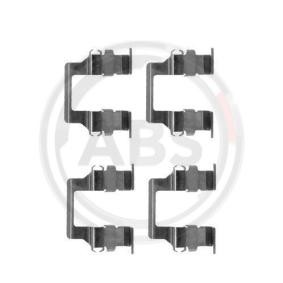 Comprar Kit de accesorios, pastillas de frenos de A.B.S. 1164Q a bajo precio de 5,15 €