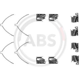 Comprar Kit de accesorios, pastillas de frenos de A.B.S. 1269Q a bajo precio de 7,63 €