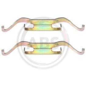 Achetez des Kit d'accessoires, plaquette de frein à disque de chez A.B.S. en ligne pour C4 Spacetourer Van / Break (3D_) à prix modérés