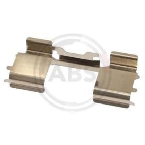 Acquista Kit accessori, pastiglia freno da A.B.S. online per JUMPER Pianale piatto/Telaio a prezzi moderati
