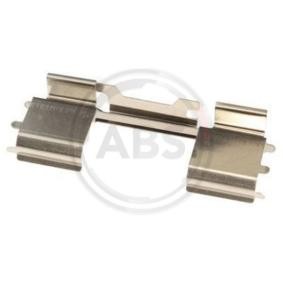 Achetez des Kit d'accessoires, plaquette de frein à disque de chez A.B.S. en ligne pour Movano Mk3 (C) Van (U9) à prix modérés