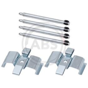 Comprar Kit de accesorios, pastillas de frenos de A.B.S. 1765Q a bajo precio de 6,18 €
