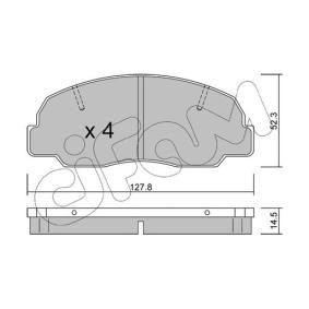 Achetez des Plaquettes de frein CIFAM 822-239-0 à prix pour 32,16 €