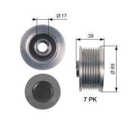 Compre Roda livre do alternador da GATES OAP7149 a um preço baixo por 50,29 €
