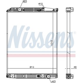 Acquista Radiatore da NISSENS online per Citaro (O 530) a prezzi moderati