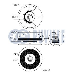 Steuerkette 3450039 von RUVILLE günstig für 27,28 € online kaufen