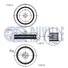 Steuerkette 3450042 von RUVILLE günstig für 29,70 € online kaufen