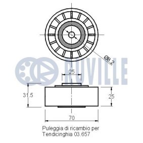 Compre Barra / escora, barra estabilizadora da RUVILLE 915099 a um preço baixo por 16,23 €