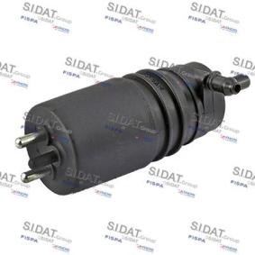 Waschwasserpumpe, Scheibenreinigung 5.5166 von SIDAT günstig für 17,30 € online kaufen