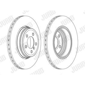 Compre Disco de travão da JURID 562437JC a um preço baixo por 107,43 €