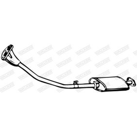 Compre Panela de escape dianteira da WALKER 06163 a um preço baixo por 72,51 €