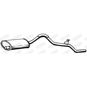Acquista Marmitta centrale da WALKER 08808 a buon mercato per soli 78,67 €