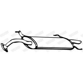 Comprar Silenciador trasero de WALKER 08830 a bajo precio de 86,27 €