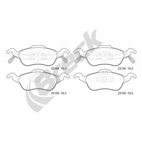 Achetez des Plaquettes de frein BRECK 23154 00 702 00 à prix pour 52,90 €