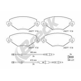 Achetez des Plaquettes de frein BRECK 23277 00 701 10 à prix pour 37,08 €