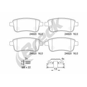 Achetez des Plaquettes de frein BRECK 24820 00 704 00 à prix pour 30,47 €