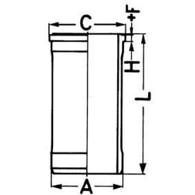 Compre Camisas dos cilindros de KOLBENSCHMIDT online para TurboCity 480 / 580 a preços moderados