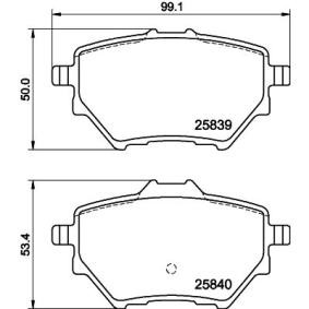 Compre Pastilhas de travão da MINTEX MDB3401 a um preço baixo por 40,33 €