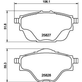 Compre Pastilhas de travão da MINTEX MDB3402 a um preço baixo por 43,41 €