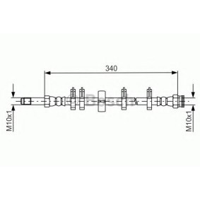 Bremsschlauch 1 987 481 667 von BOSCH günstig für 19,27 € online kaufen