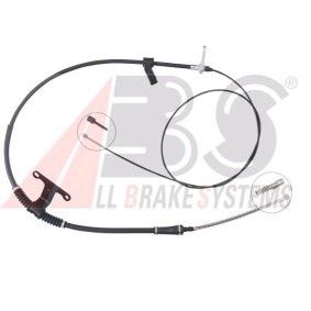 Compre Cabo de aço, travão de estacionamento da A.B.S. K17444 a um preço baixo por 16,15 €