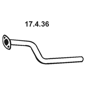 Abgasrohr 17.4.36 von EBERSPÄCHER günstig für 106,93 € online kaufen