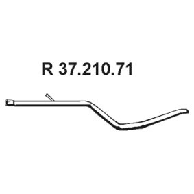 Compre Tubo de escape da EBERSPÄCHER 37.210.71 a um preço baixo por 172,11 €