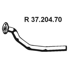 Compre Tubo de escape da EBERSPÄCHER 37.204.70 a um preço baixo por 88,43 €