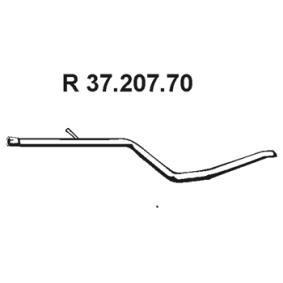 Compre Tubo de escape da EBERSPÄCHER 37.208.70 a um preço baixo por 171,47 €