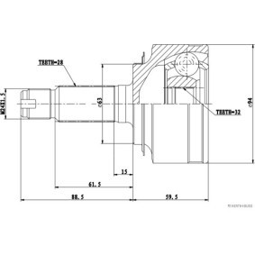 Acquista Kit bulloni testata da HERTH+BUSS JAKOPARTS J1282046 a buon mercato per soli 27,26 €