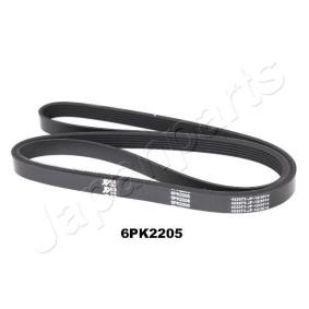 Keilrippenriemen DV-6PK2205 von JAPANPARTS günstig für 66,81 € online kaufen