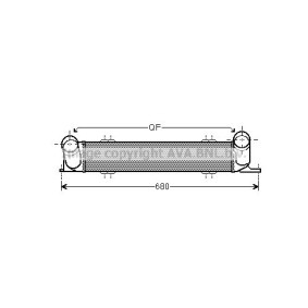 Ladeluftkühler BWA4538 von PRASCO günstig für 205,27 € online kaufen